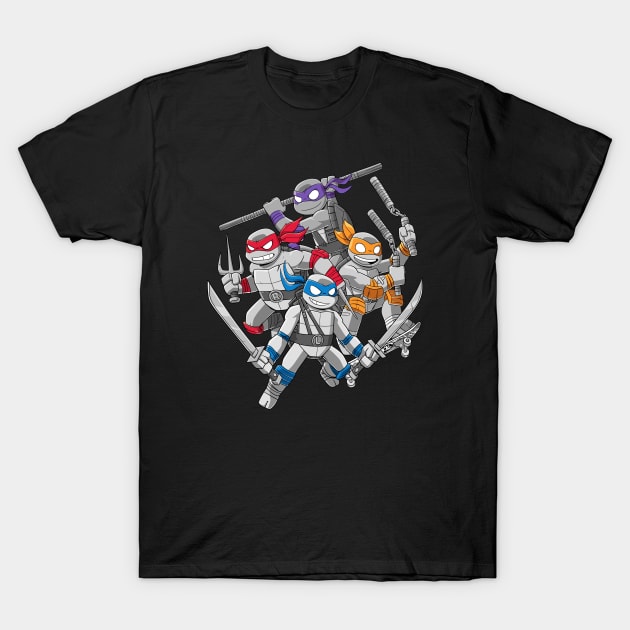 Ninja Turtles T-Shirt by natexopher